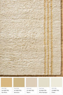 District Loom Modern hand knotted Moroccan Beni Ourain rug 009