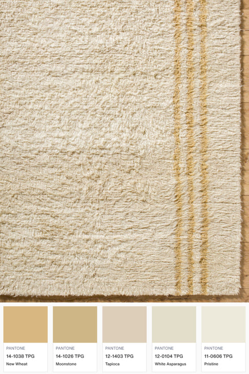 District Loom Modern hand knotted Moroccan Beni Ourain rug 009