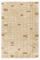 District Loom Modern hand knotted Moroccan Beni Ourain rug 011