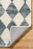 District Loom Modern hand knotted Moroccan Beni Ourain rug 012