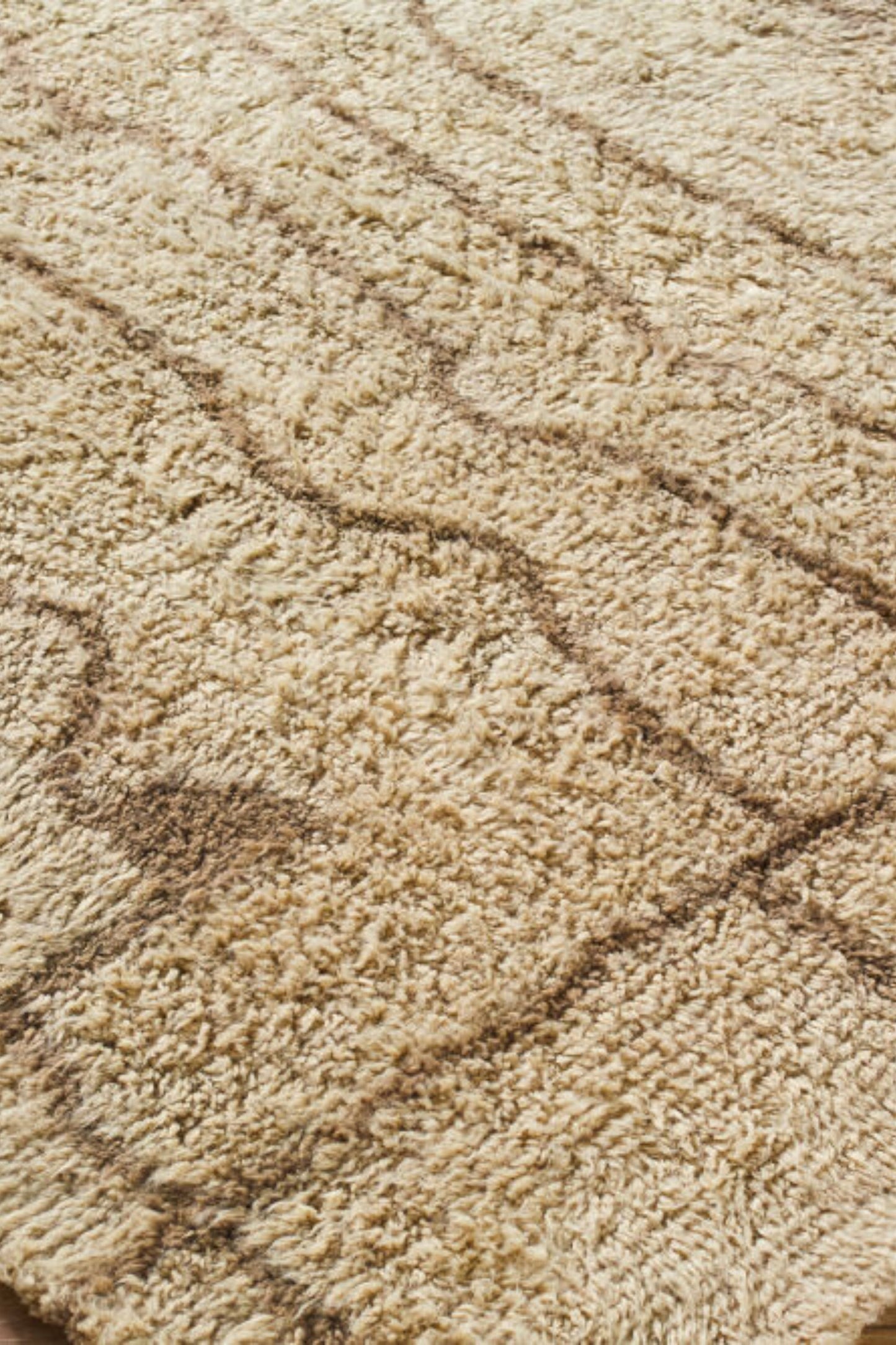 District Loom Modern hand knotted Moroccan Beni Rug 013
