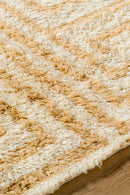 District Loom Modern hand knotted Moroccan Beni Ourain rug 005