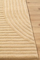 District Loom Modern hand knotted Rug Brook Camel