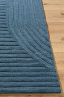 District Loom Modern hand tufted Rug Brook Midnight