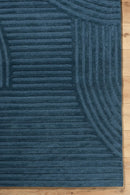 District Loom Modern hand tufted Rug Brook Midnight