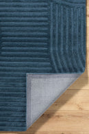 District Loom Modern hand tufted Rug Brook Midnight