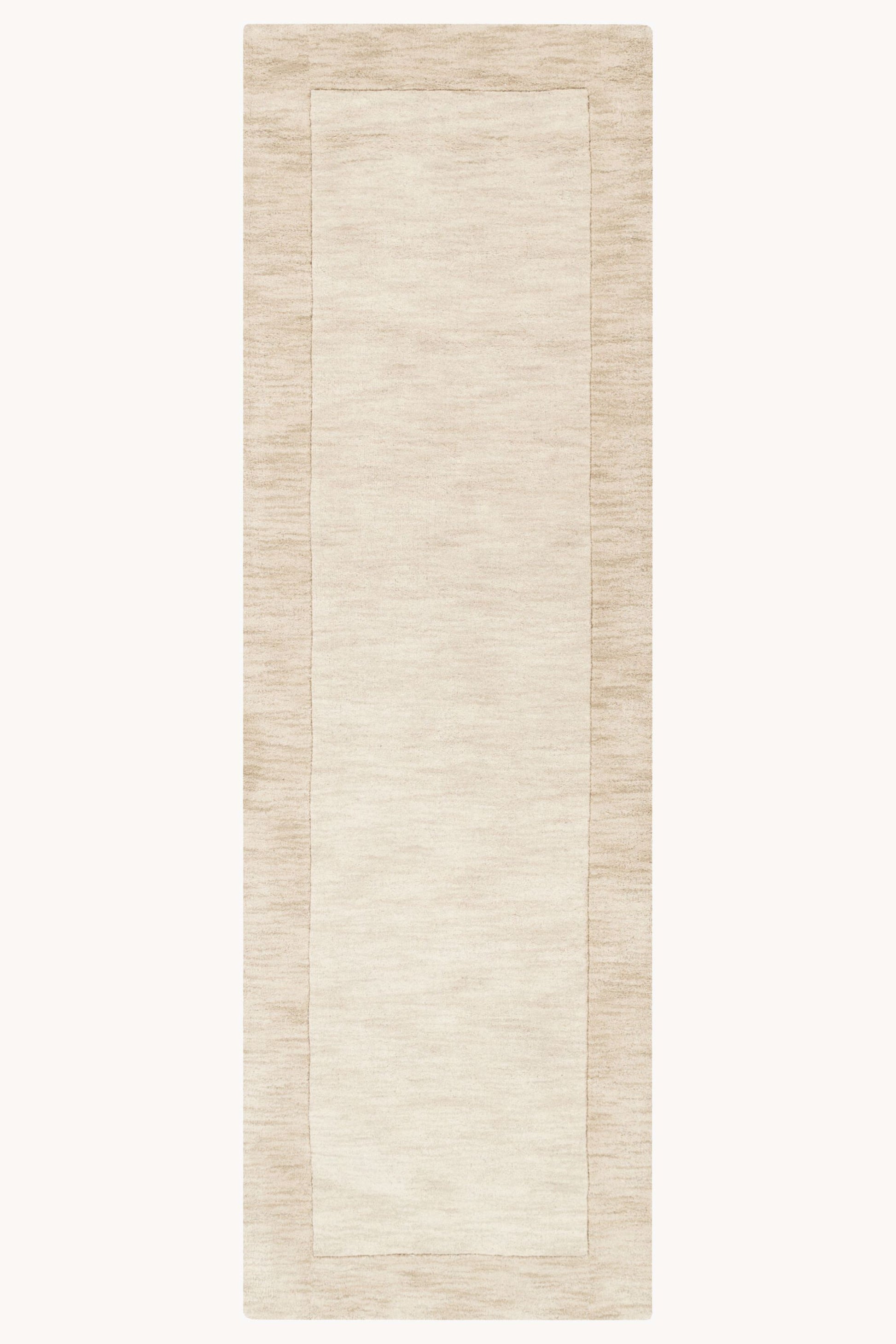 District Loom Modern hand loomed rug Finn Ivory