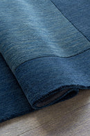 District Loom Modern hand loomed rug Finn Navy