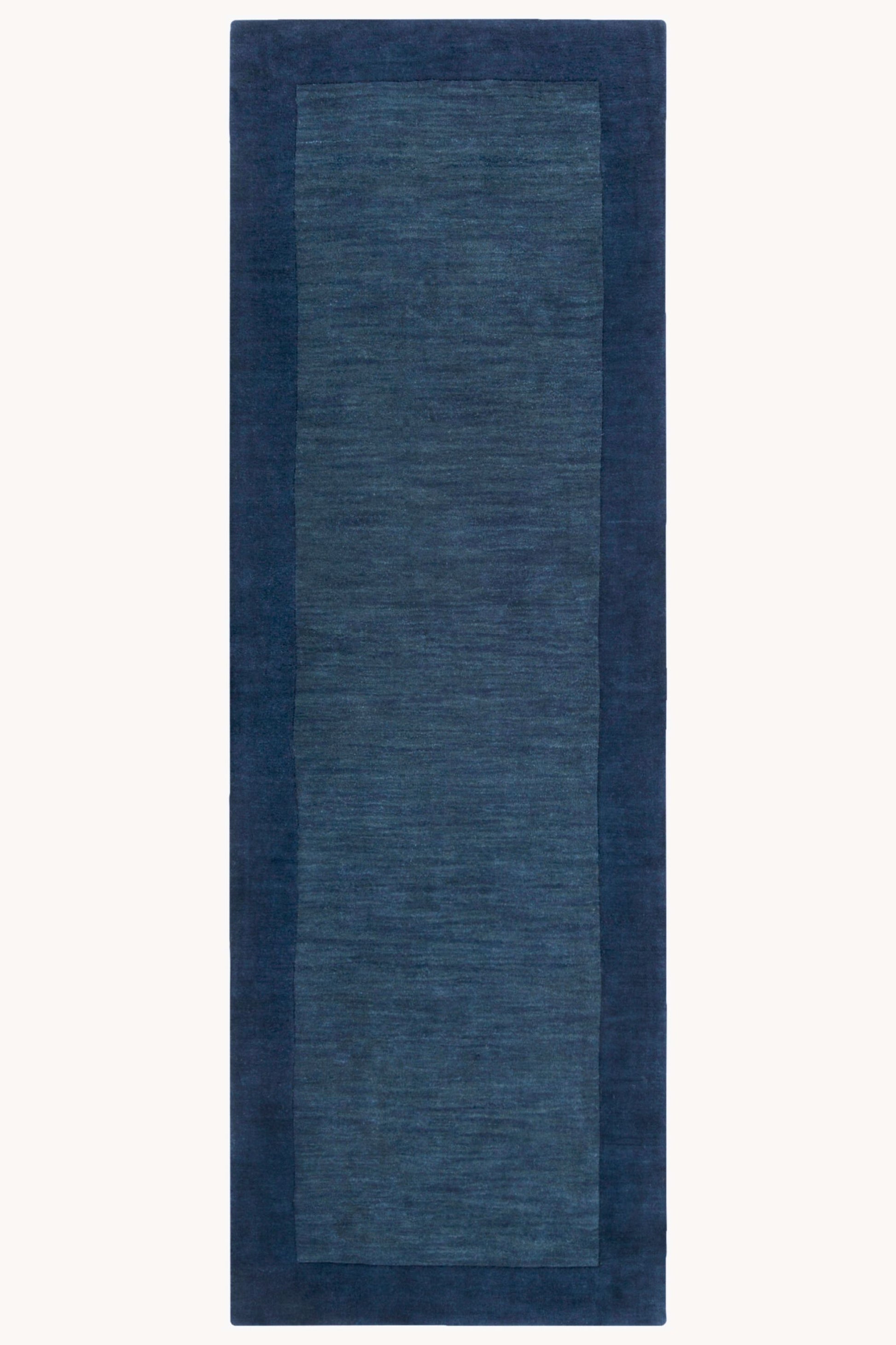 District Loom Modern hand loomed rug Finn Navy