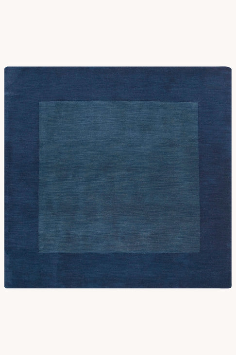 District Loom Modern hand loomed rug Finn Navy
