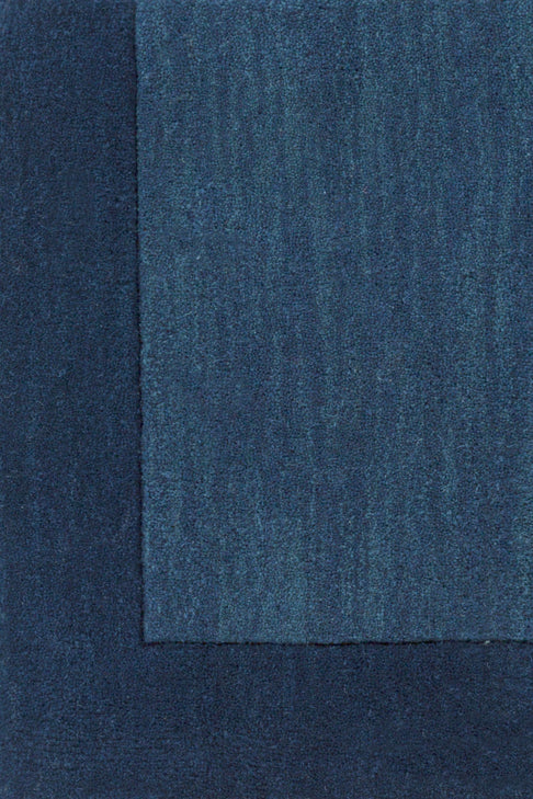 District Loom Modern hand loomed rug Finn Navy