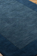 District Loom Modern hand loomed rug Finn Navy