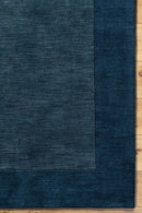 District Loom Modern hand loomed rug Finn Navy