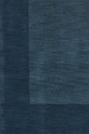 District Loom Modern hand loomed rug Finn Navy
