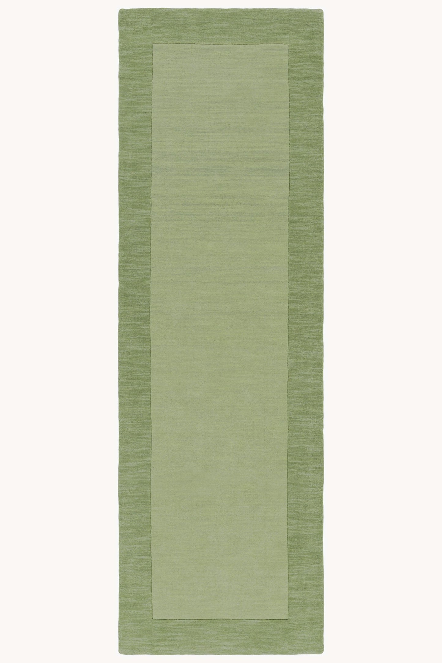 District Loom Modern hand loomed rug Finn Green