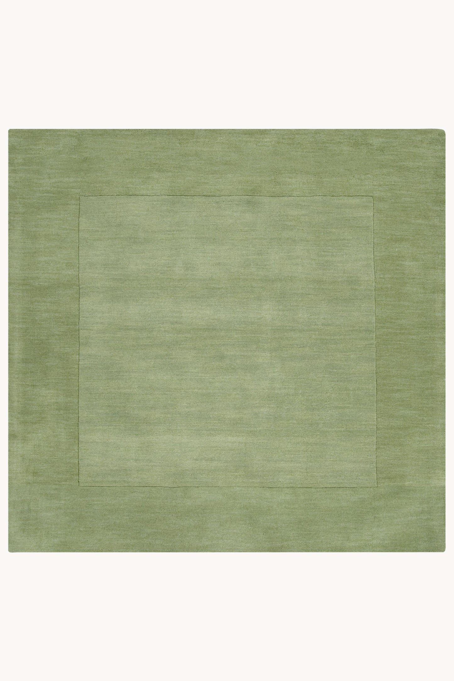 District Loom Modern hand loomed rug Finn Green