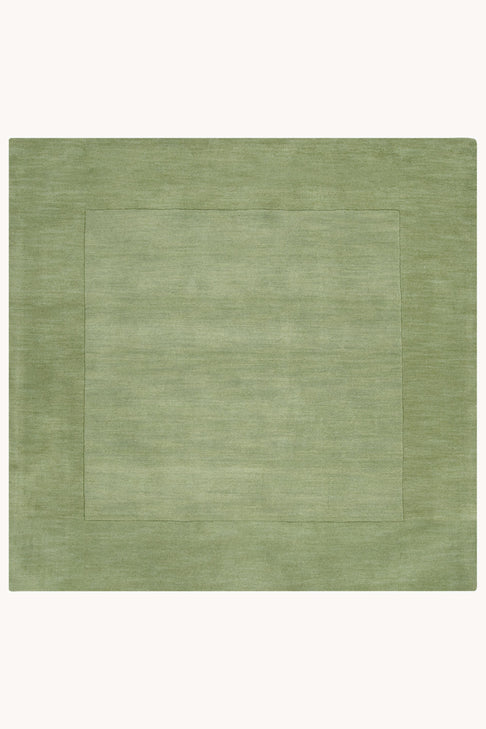 District Loom Modern hand loomed rug Finn Green