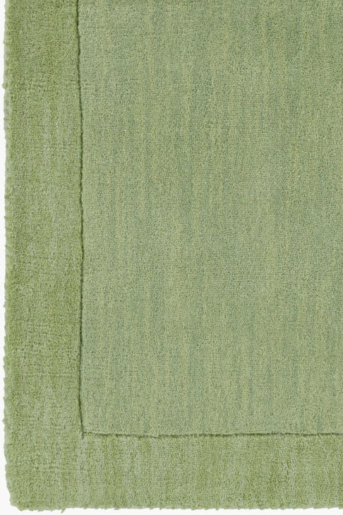 District Loom Modern hand loomed rug Finn Green