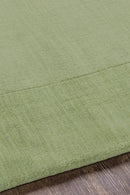 District Loom Modern hand loomed rug Finn Green