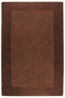 District Loom Modern hand loomed rug Finn Brown