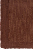 District Loom Modern hand loomed rug Finn Brown