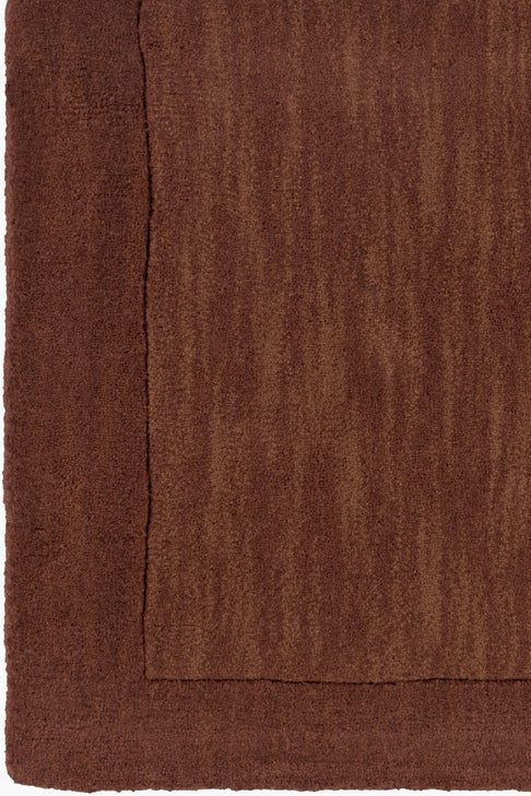 District Loom Modern hand loomed rug Finn Brown