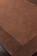 District Loom Modern hand loomed rug Finn Brown