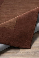 District Loom Modern hand loomed rug Finn Brown