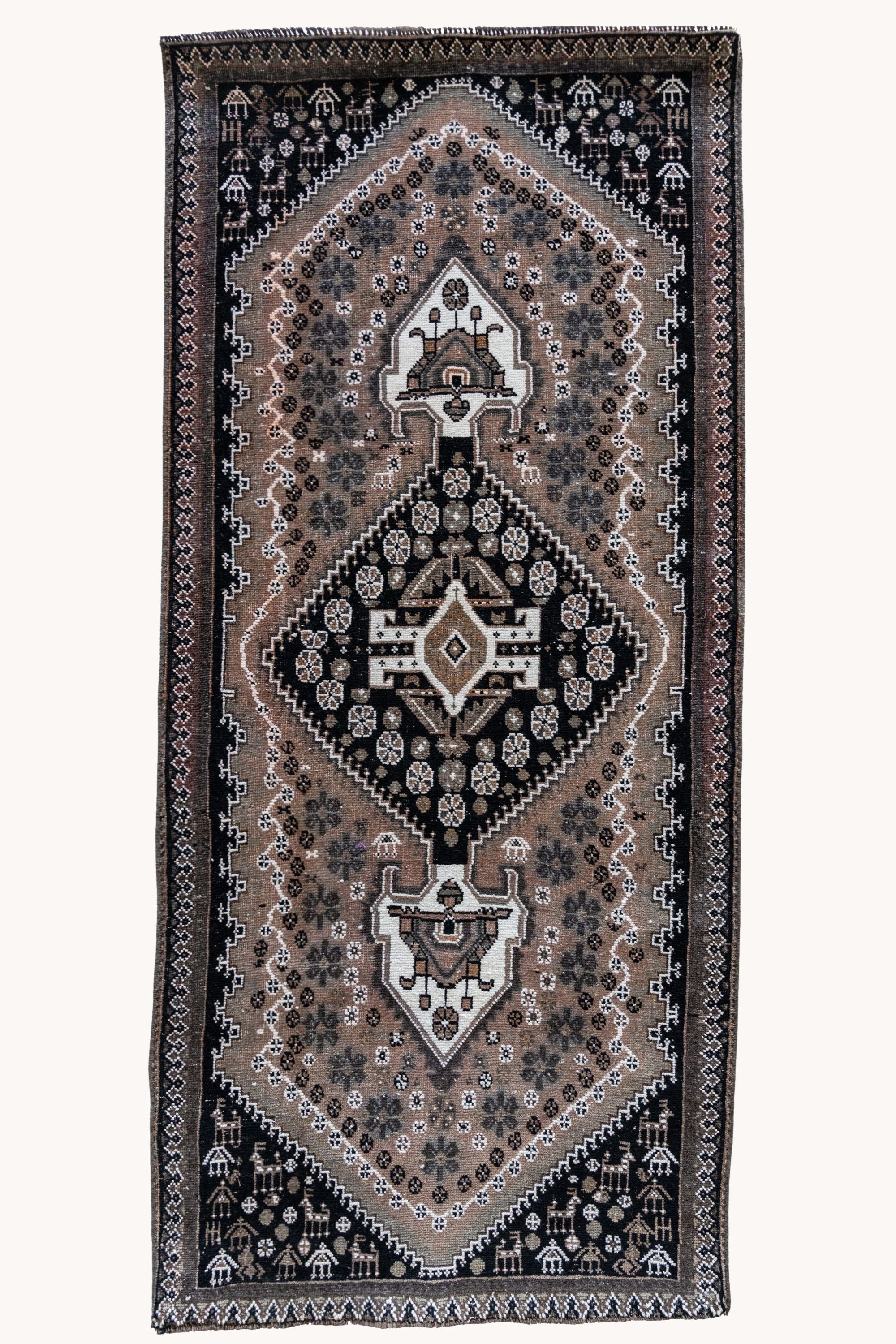 District Loom Vintage Shiraz Scatter Rug Zuri