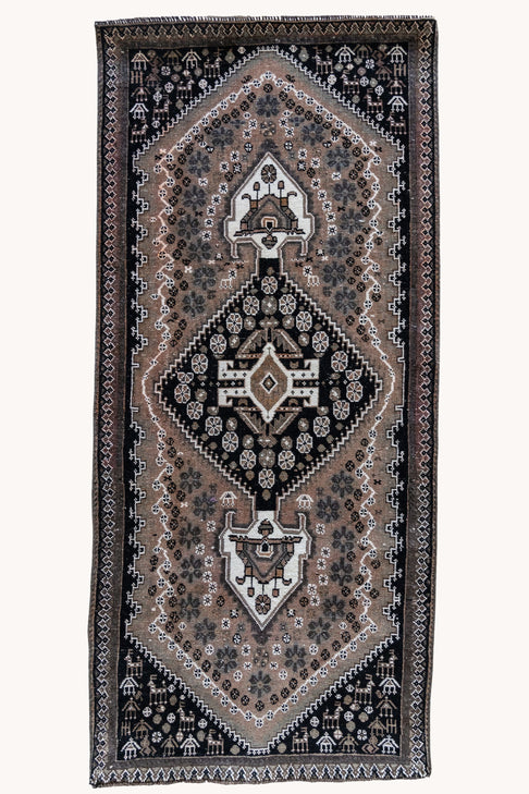 District Loom Vintage Shiraz Scatter Rug Zuri