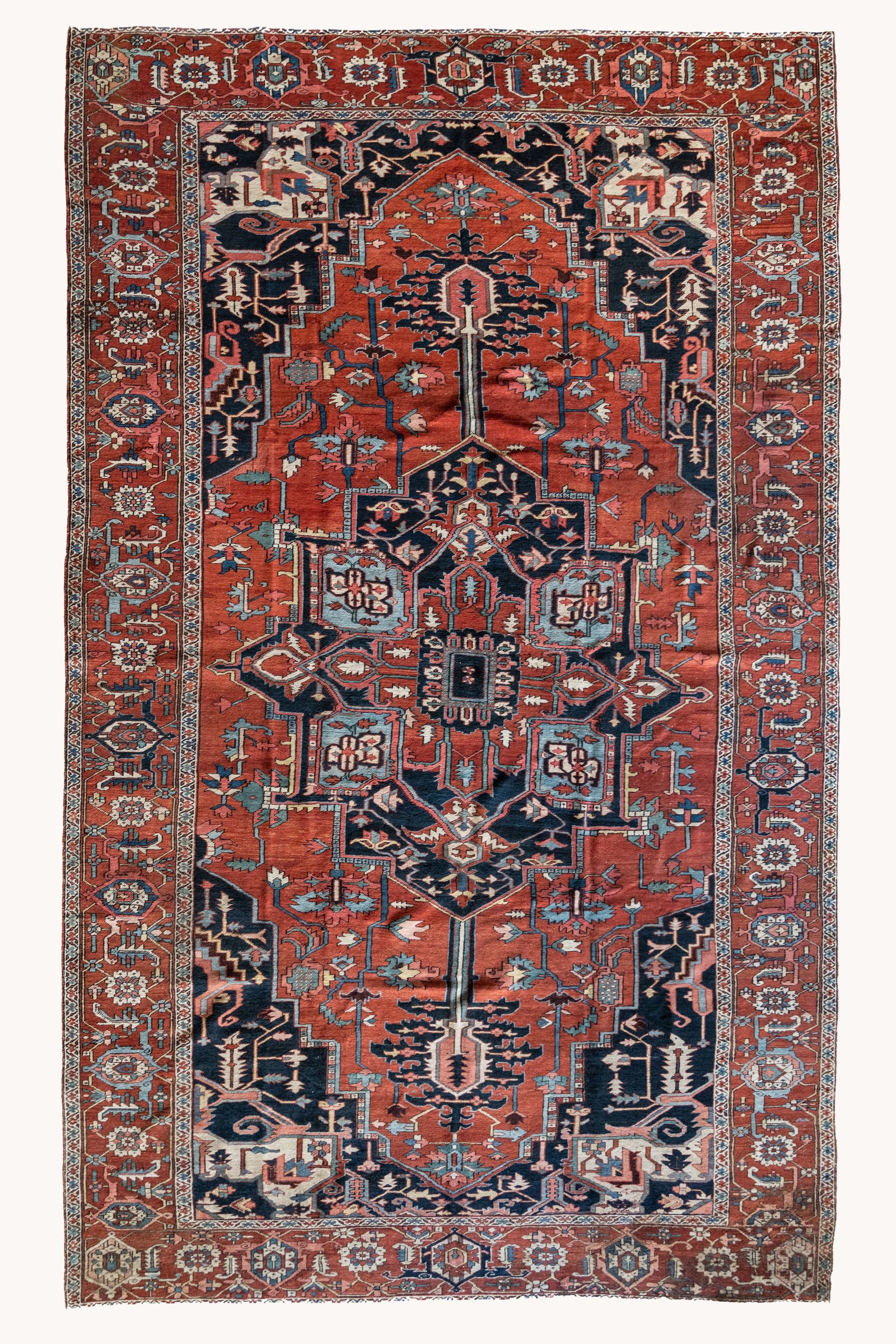 District Loom Vintage Serapi Area Rug Jolie
