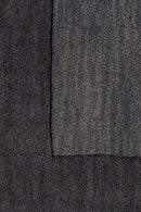 District Loom Modern hand loomed rug Finn Charcoal
