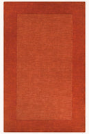 District Loom Modern hand loomed rug Finn Orange