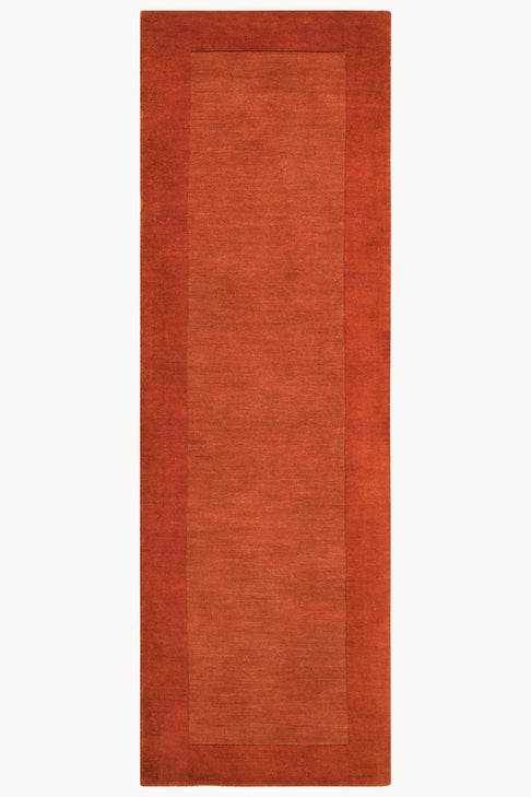 District Loom Modern hand loomed rug Finn Orange