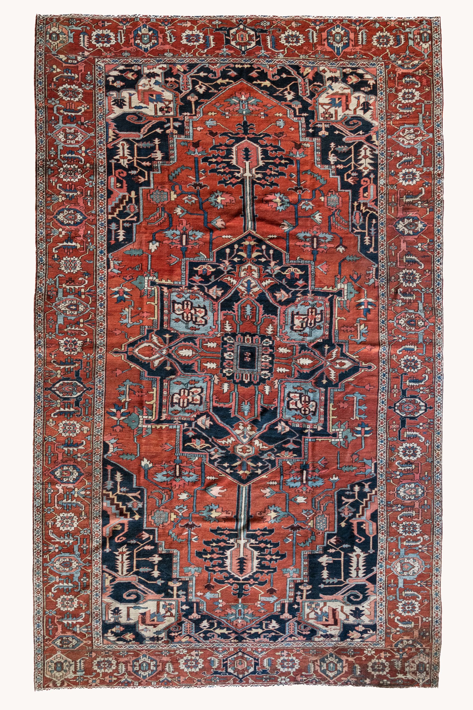 District Loom Vintage Serapi Area Rug Jolie