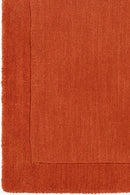 District Loom Modern hand loomed rug Finn Orange