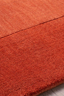 District Loom Modern hand loomed rug Finn Orange