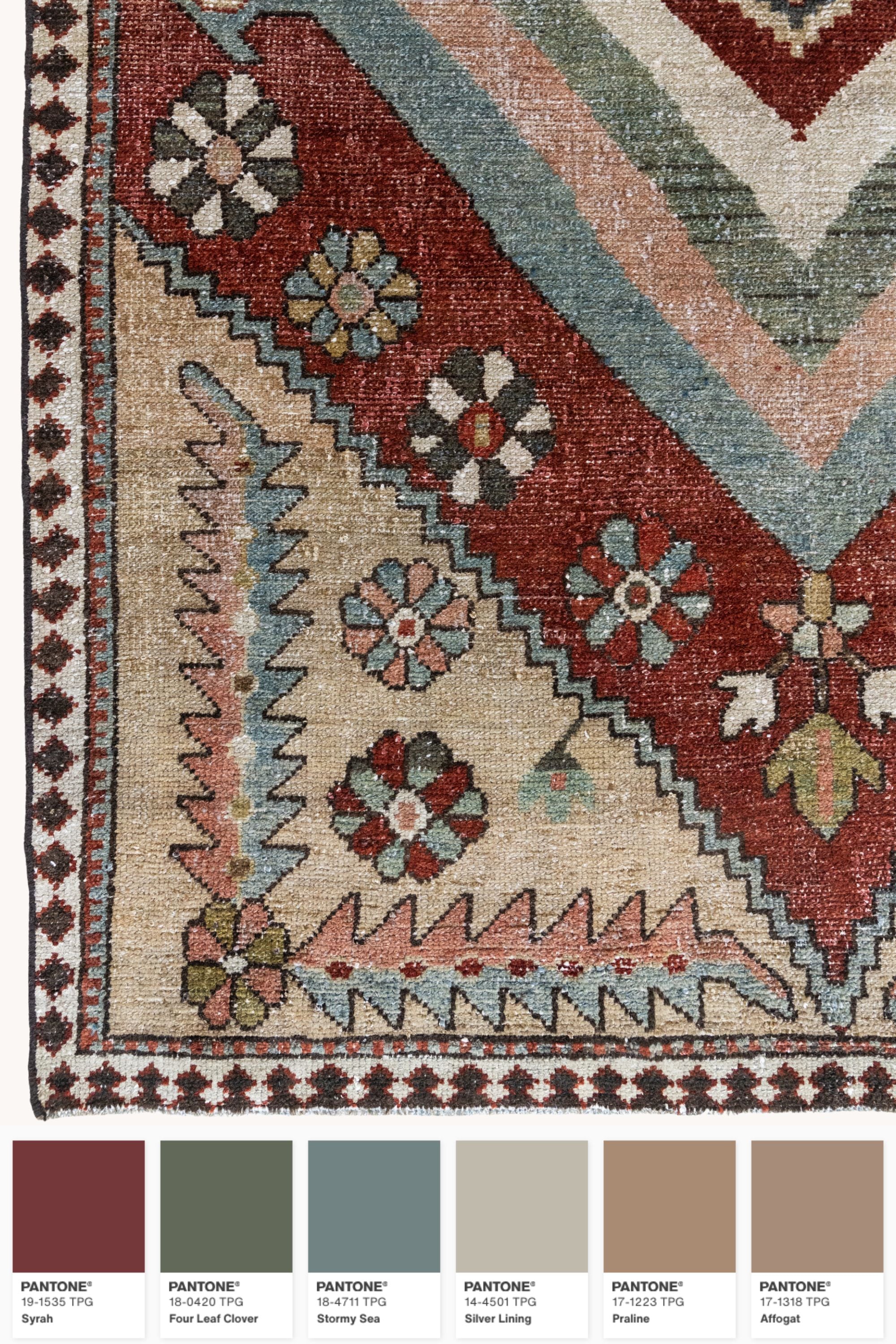 District Loom Vintage Bakhtiari Scatter Rug Kinreed