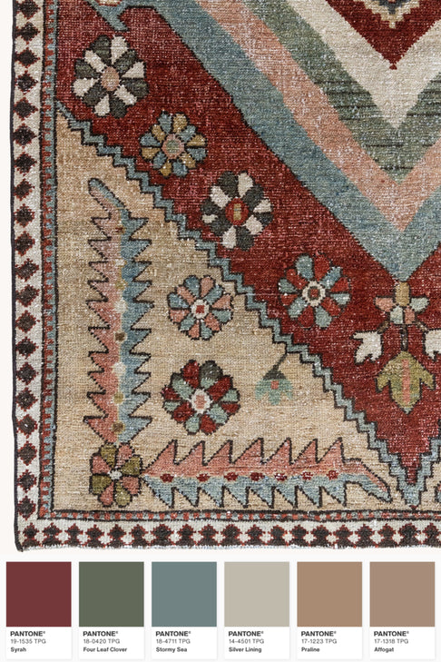 District Loom Vintage Bakhtiari Scatter Rug Kinreed