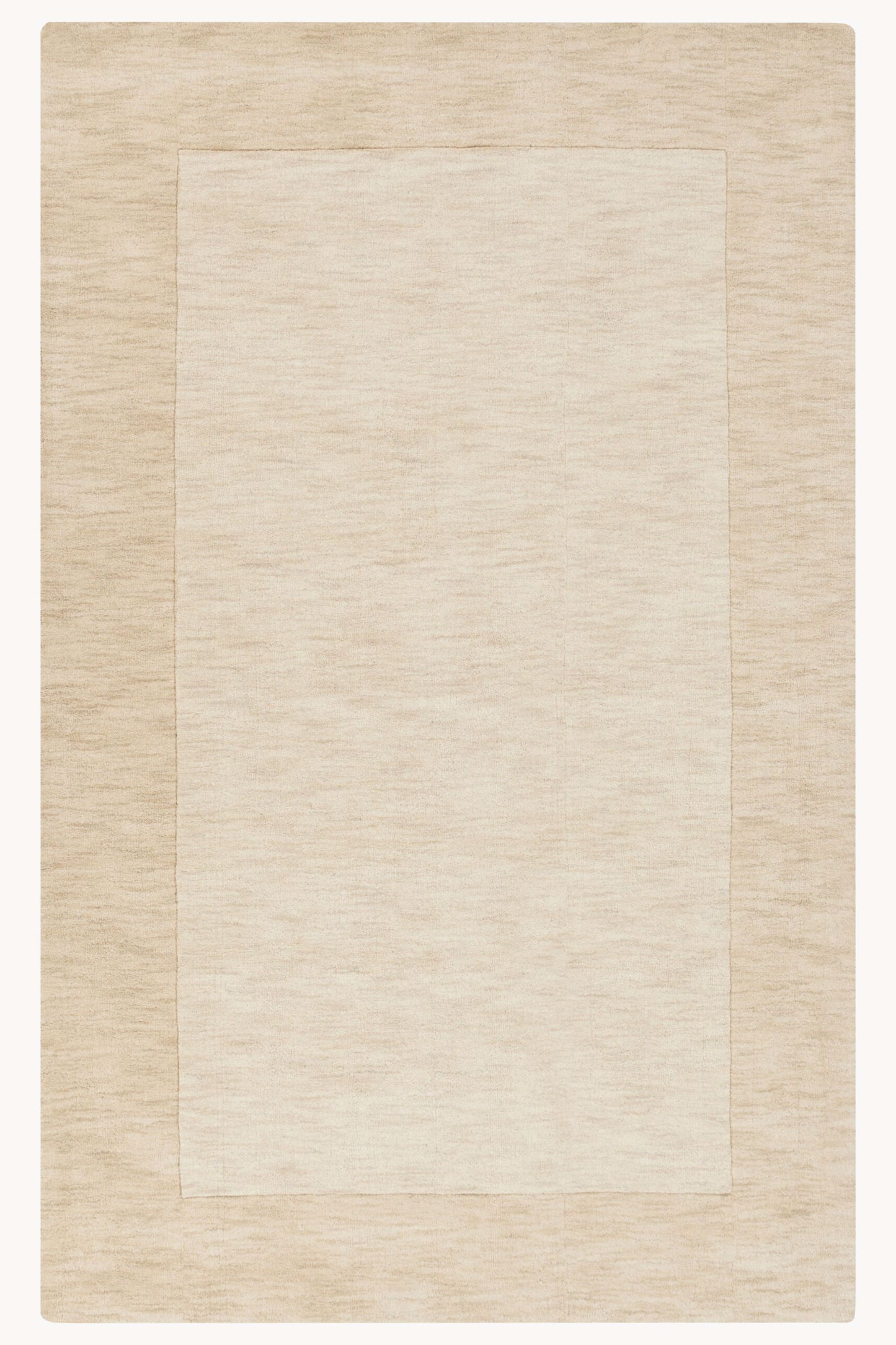 District Loom Modern hand loomed rug Finn Ivory