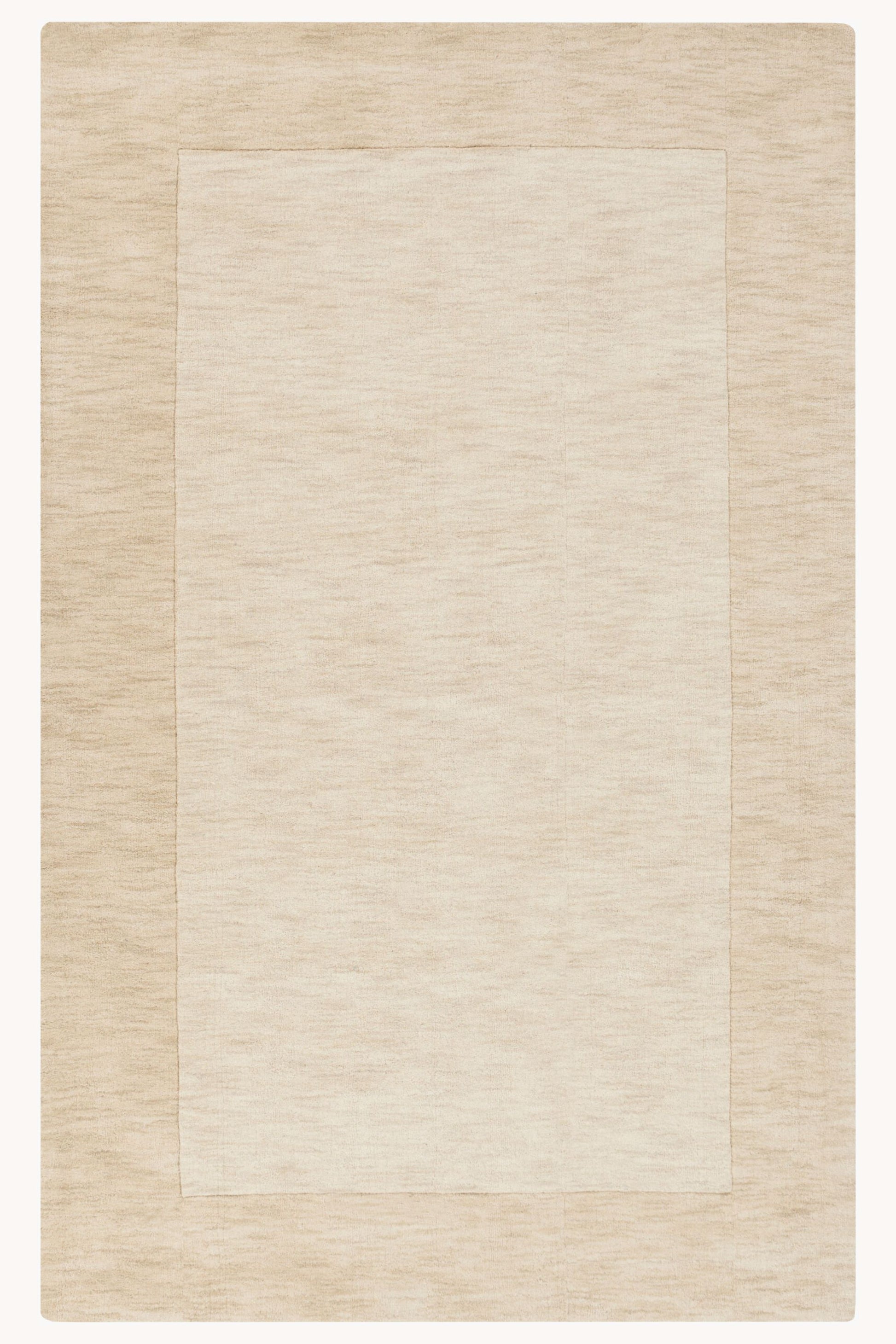 District Loom Modern hand loomed rug Finn Ivory