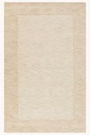 District Loom Modern hand loomed rug Finn Ivory