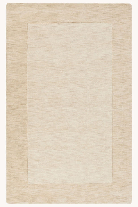 District Loom Modern hand loomed rug Finn Ivory