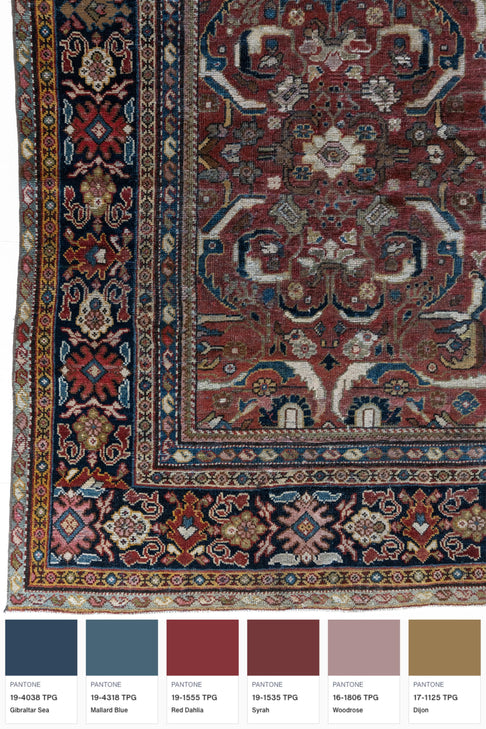 District Loom Vintage Mahal Area Rug Sidney