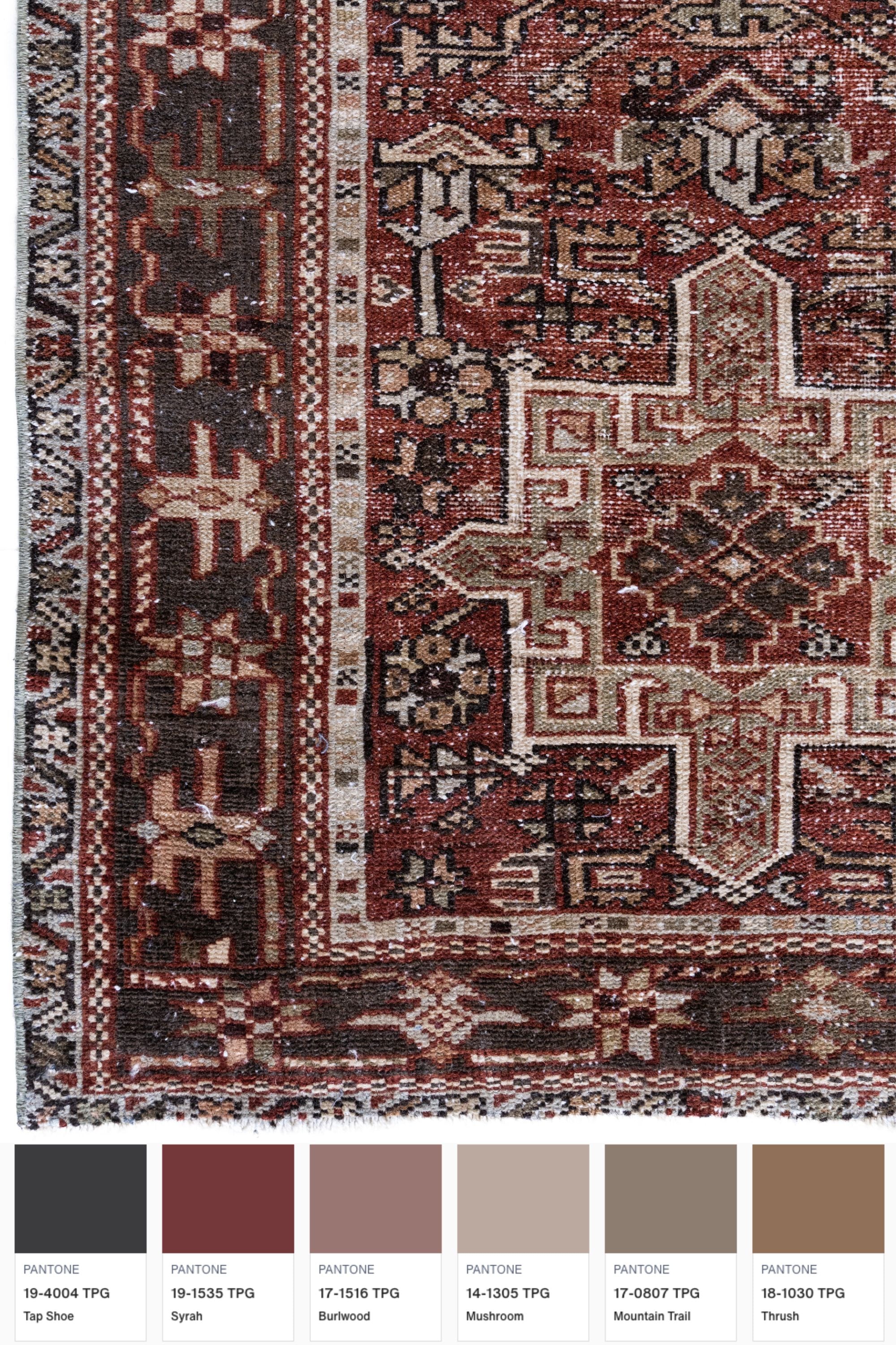 District Loom Vintage Karaja Runner Rug Baxter