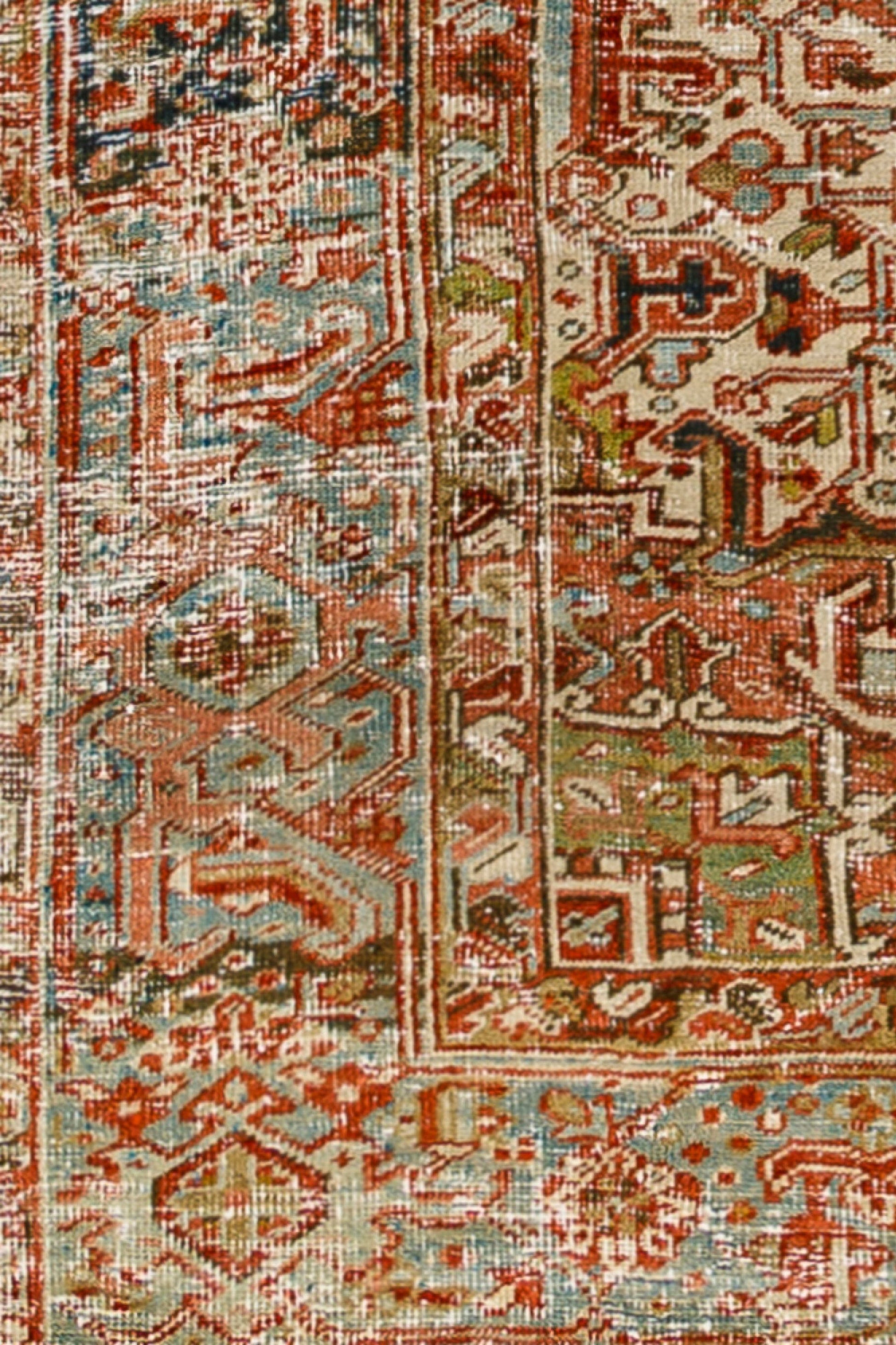 District Loom Antique Area rug Thea