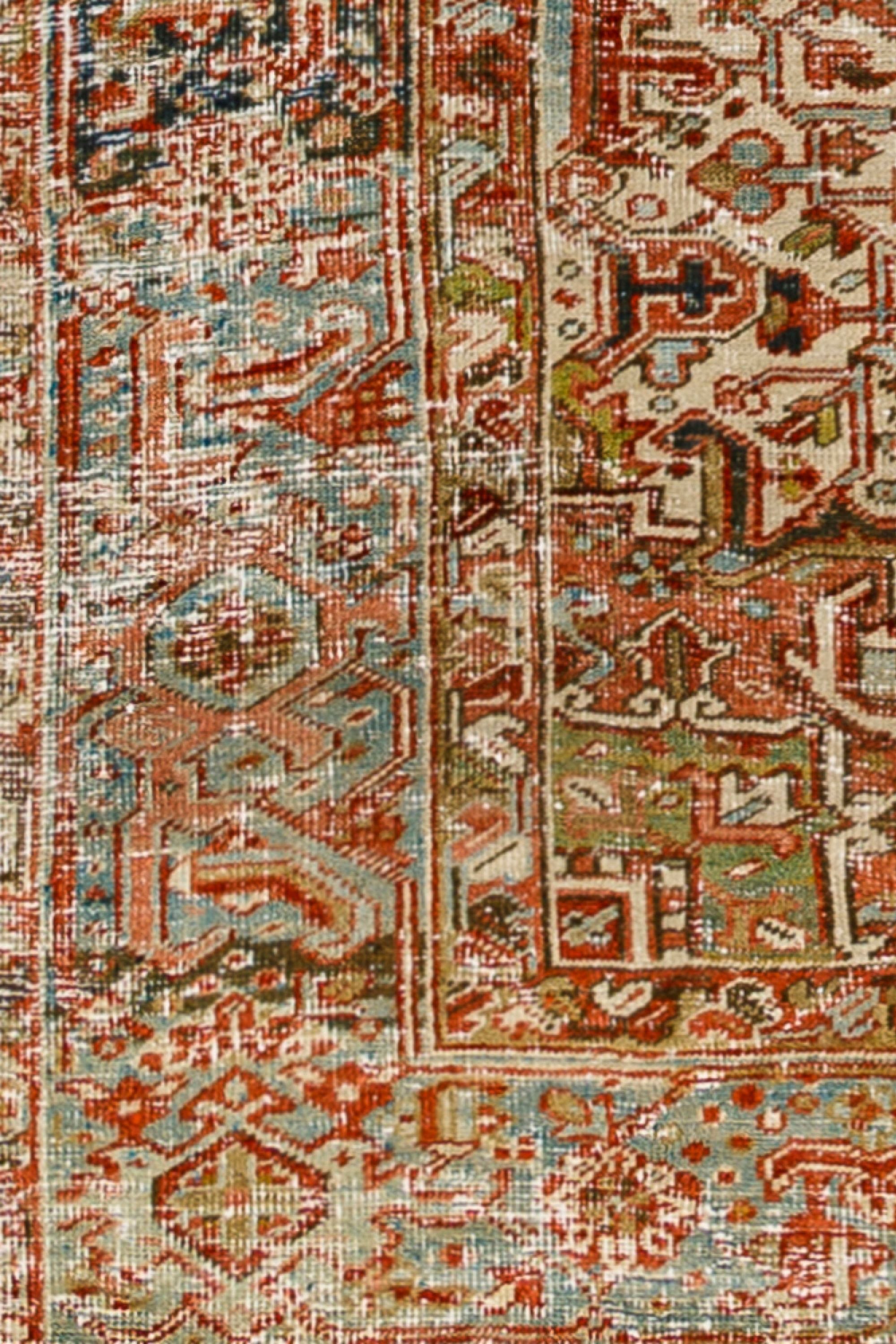District Loom Antique Area rug Thea