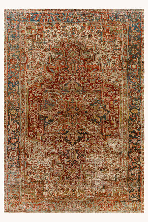 District Loom Antique Area rug Thea