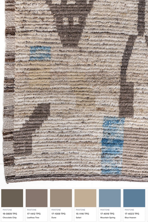 District Loom Contemporary Tulu runner rug 023