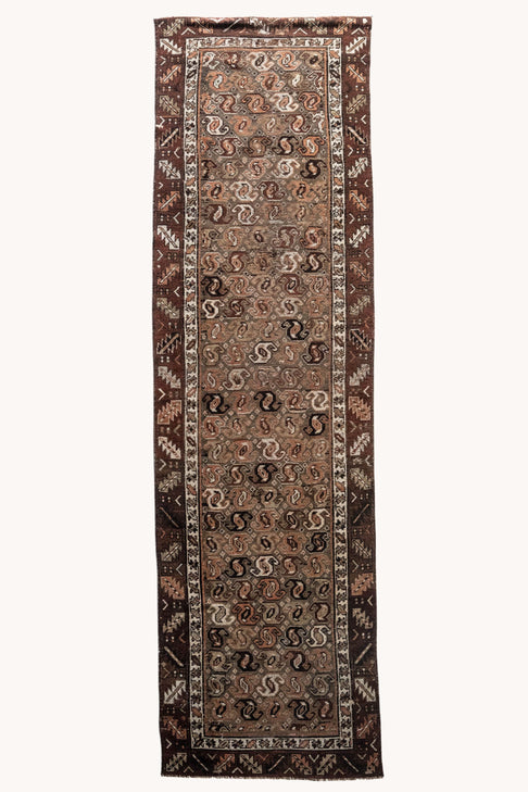 District Loom Vintage Persian Shiraz runner rug Wren